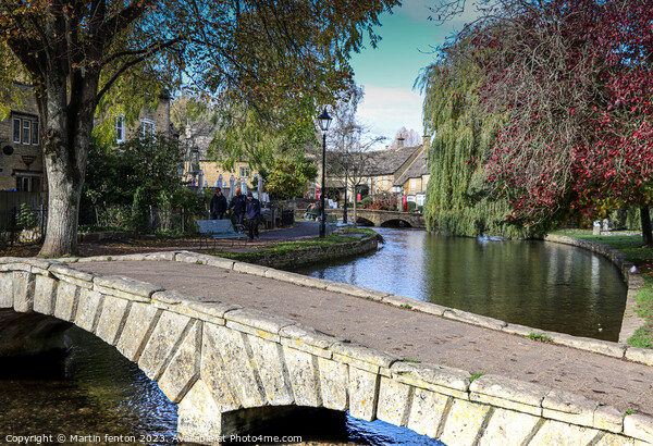 Venice of the Cotswolds Picture Board by Martin fenton