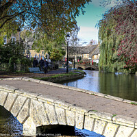 Buy canvas prints of Venice of the Cotswolds by Martin fenton