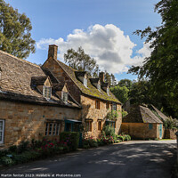 Buy canvas prints of Snowshill in the Cotswolds  by Martin fenton