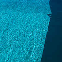 Buy canvas prints of Blue infinity pool by Martin fenton
