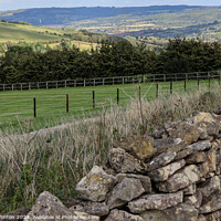 Buy canvas prints of Winchcombe and Cleeve hill by Martin fenton