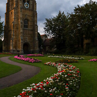 Buy canvas prints of Evesham Bell Tower by Martin fenton