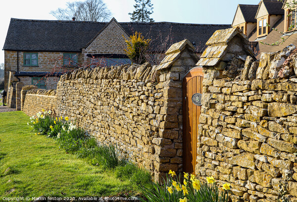 Dry stone wall Picture Board by Martin fenton