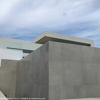 Buy canvas prints of Concrete architecture  by Martin fenton