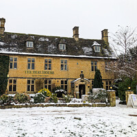 Buy canvas prints of The dial house in winter by Martin fenton
