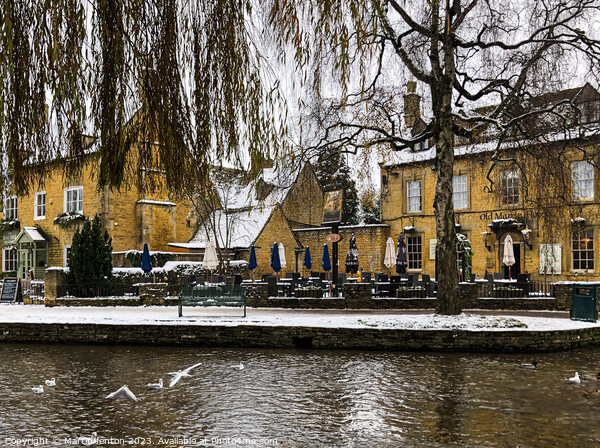  Cotswold hotels in Bourton on the water Picture Board by Martin fenton