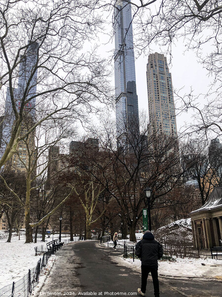 Slim skyscrapers over New York Picture Board by Martin fenton