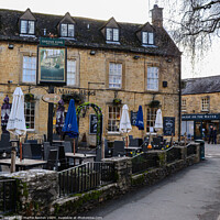 Buy canvas prints of Traditional English pub and hotel by Martin fenton