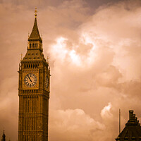 Buy canvas prints of Big Ben London by Martin fenton