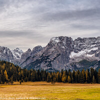 Buy canvas prints of Scenic landscape of Dolomites, Belluno Province, Dolomiti Alps by Lubos Chlubny