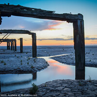 Buy canvas prints of The Old Jetty by Kelly Rix