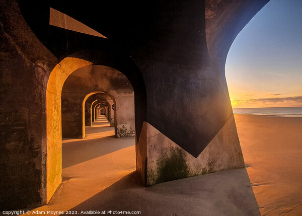 Arches in the sand. Picture Board by Adam Moynes