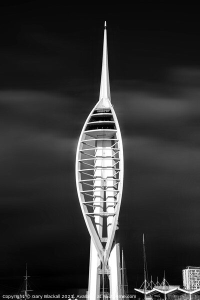 Spinnaker Tower Portsmouth Picture Board by Gary Blackall