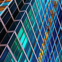 Buy canvas prints of High Rise by Jean Gilmour