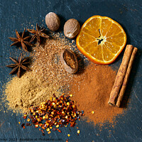 Buy canvas prints of Spices by Jean Gilmour