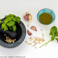 Buy canvas prints of Pesto by Jean Gilmour