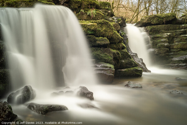 Discover the Magic of Clydach Gorge Picture Board by Jeff Davies