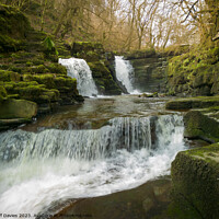 Buy canvas prints of Ethereal Clydach Gorge: Nature's Symphony by Jeff Davies