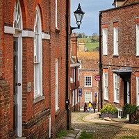 Buy canvas prints of Walking the streets of Rye in East sussex  by Tony lopez