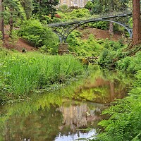 Buy canvas prints of Cragside house Northumberland  by Tony lopez