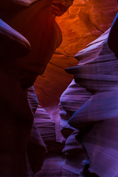 Lower Antelope Canyon 3 Picture Board by Matthew McCormack