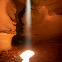 Buy canvas prints of Ray of Light - Upper Antelope Canyon 1 by Matthew McCormack