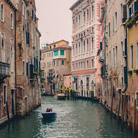 Buy canvas prints of Venice Canal (4) by Matthew McCormack