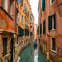 Buy canvas prints of Venice Canal (8) by Matthew McCormack