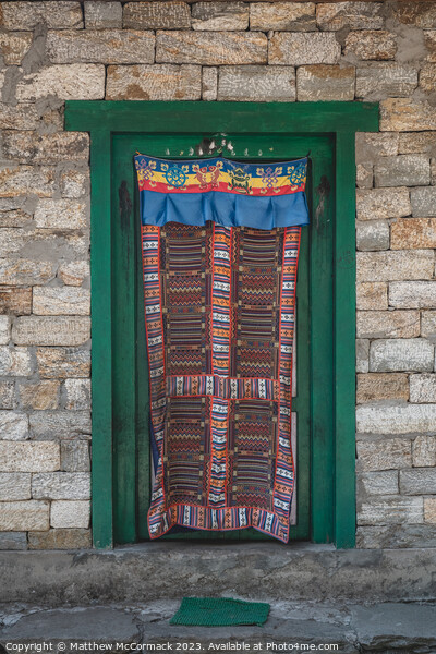 Nepalese Door Picture Board by Matthew McCormack