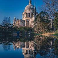 Buy canvas prints of St Pauls Reflection by Matthew McCormack