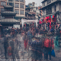 Buy canvas prints of Krazy Kathmandu by Matthew McCormack