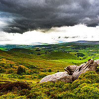 Buy canvas prints of The View from Barden Moor by James Elkington