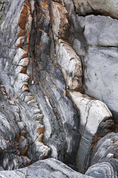Rock Strata Picture Board by Kevin Howchin