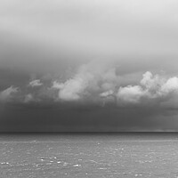 Buy canvas prints of Low Clouds over the Sea at Morwenstowe, Devon, UK by Kevin Howchin