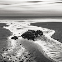 Buy canvas prints of Northcott Mouth, Cornwall, UK by Kevin Howchin