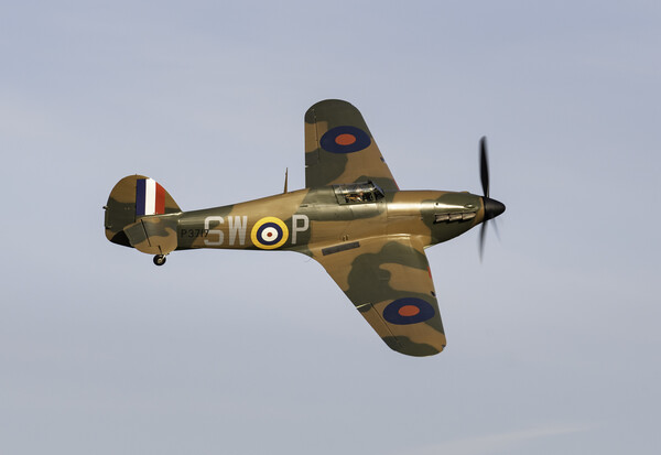 Hawker Hurricane MkI Picture Board by Kevin Howchin