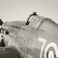 Buy canvas prints of Hawker Hurricane  by Kevin Howchin