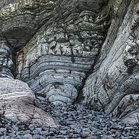 Buy canvas prints of Rock Strata by Kevin Howchin