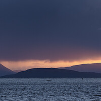 Buy canvas prints of Sunset over Skye by Kevin Howchin