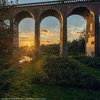 Buy canvas prints of Eynsford Railway Arch by Derek Griffin