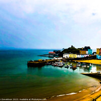Buy canvas prints of Tenby View by Ian Donaldson