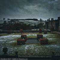 Buy canvas prints of Enchanting Chatsworth House on a Cloudy Day by Ian Donaldson