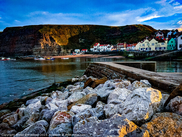 Staithes  Picture Board by Ian Donaldson