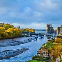 Buy canvas prints of Castle View by Ian Donaldson