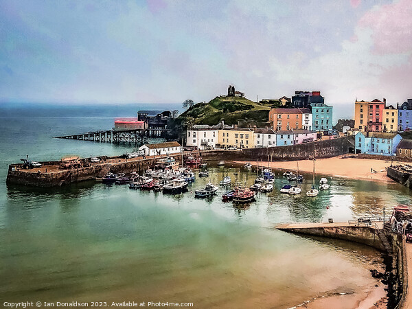 Tenby Picture Board by Ian Donaldson