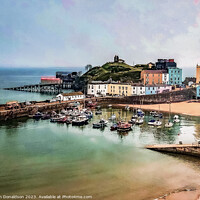 Buy canvas prints of Tenby by Ian Donaldson