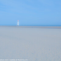 Buy canvas prints of Point of Ayr Lighthouse by Ian Donaldson