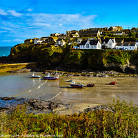 Buy canvas prints of Tide’s Out at Port Isaac by Ian Donaldson
