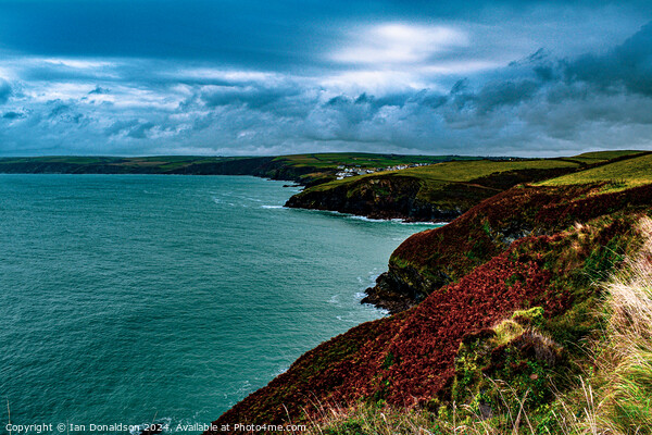 Cornish View Picture Board by Ian Donaldson