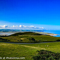Buy canvas prints of Aberdovey Panorama by Ian Donaldson